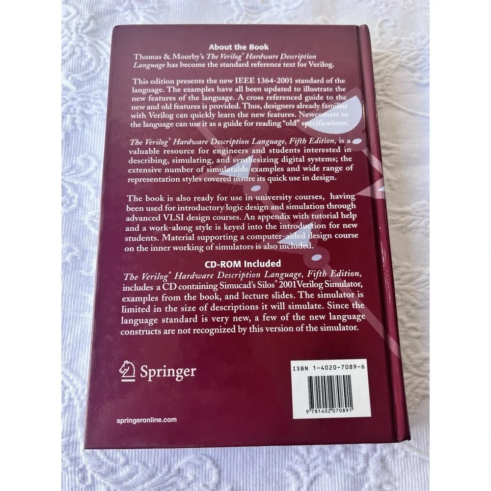 Verilog® Hardware Description Language by Donald E. Thomas and Philip R. Moorby